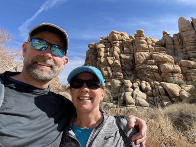 Hiking in Joshua Tree National Park